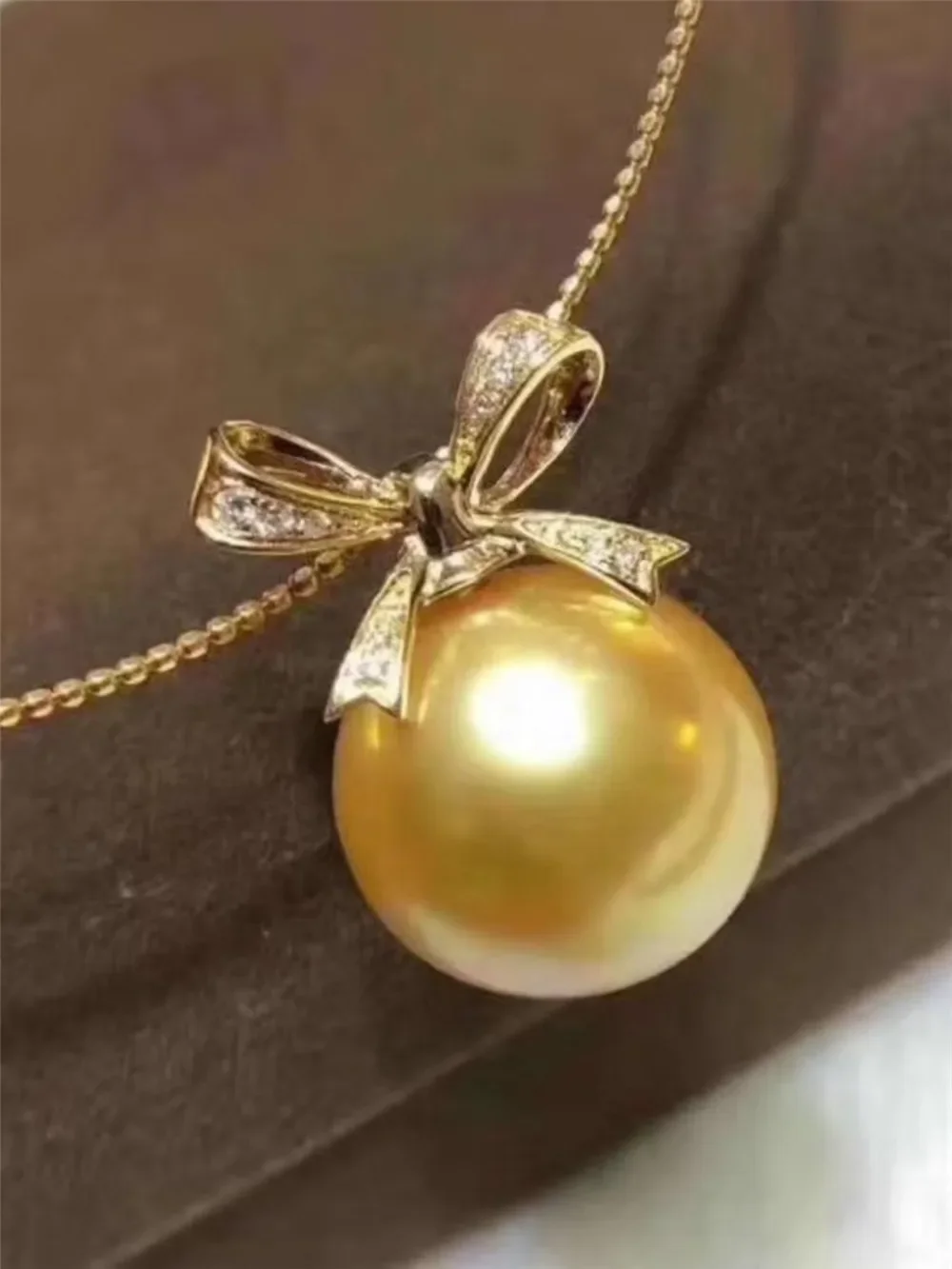 Classic Pearl Pendant Accessory 18K Plated Gold Pendant Settings Jewelry Findings Parts Fittings Connection Accessories D025