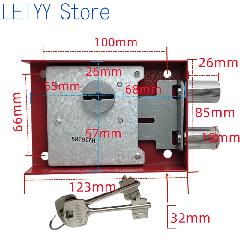 

Safe Leaf Lock Small Safe Lock Cabinet Lock Password Box Mechanical Lock Vault 6 Leaf Anti-theft Lock