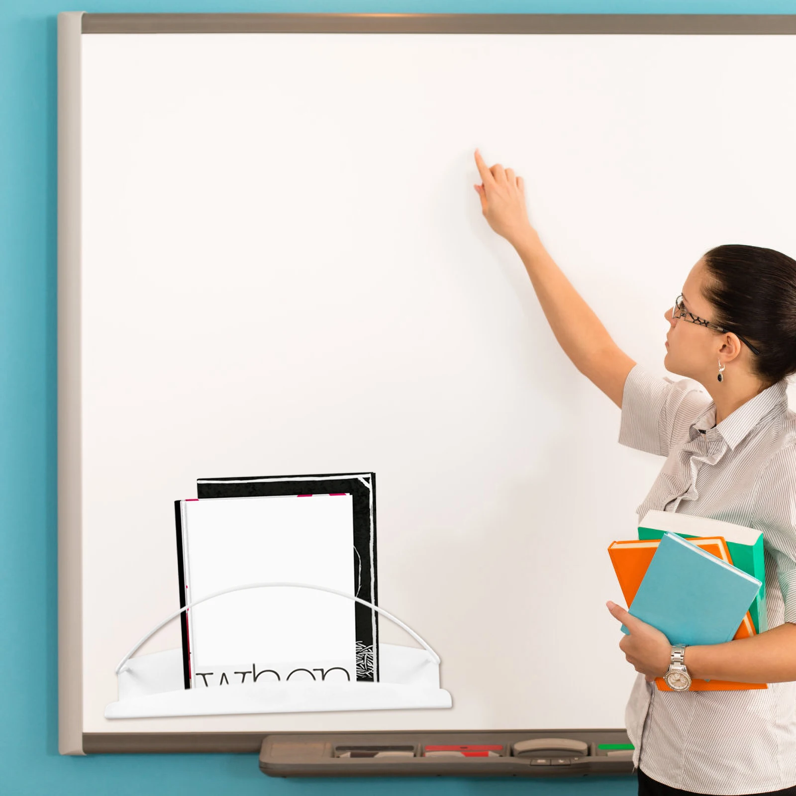 Magnetic Fridge Storage Rack Premium Metal Kitchen Organizer Refrigerator Magnetic Rack Wall Hanging Shelf