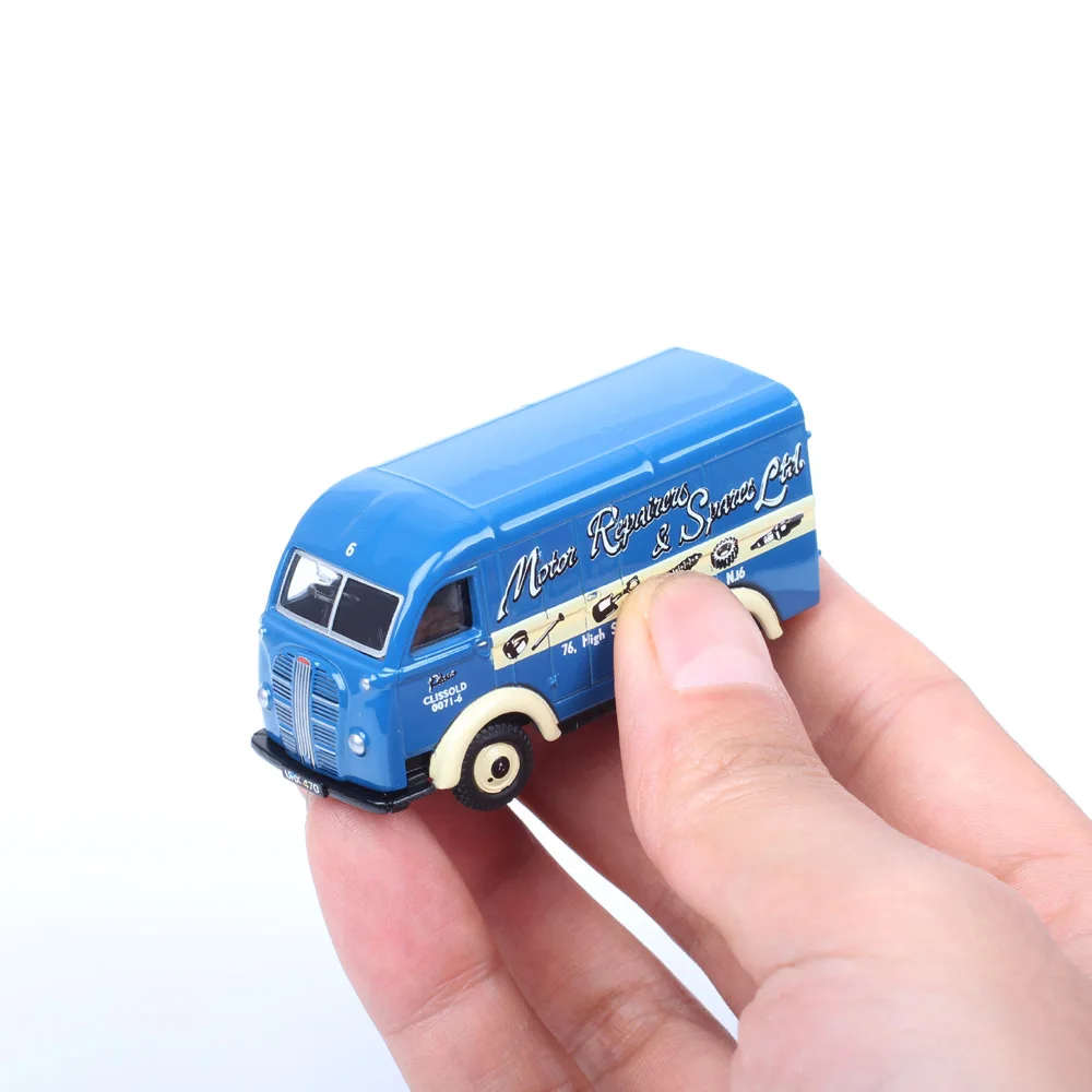 Oxford 1/76 Schaal Mini Austin K8 R7104 Busje Diecast Auto Model Speelgoed Motor Reparaties Bus Auto Miniaturen Hoornby Sv Blauw Souvenir