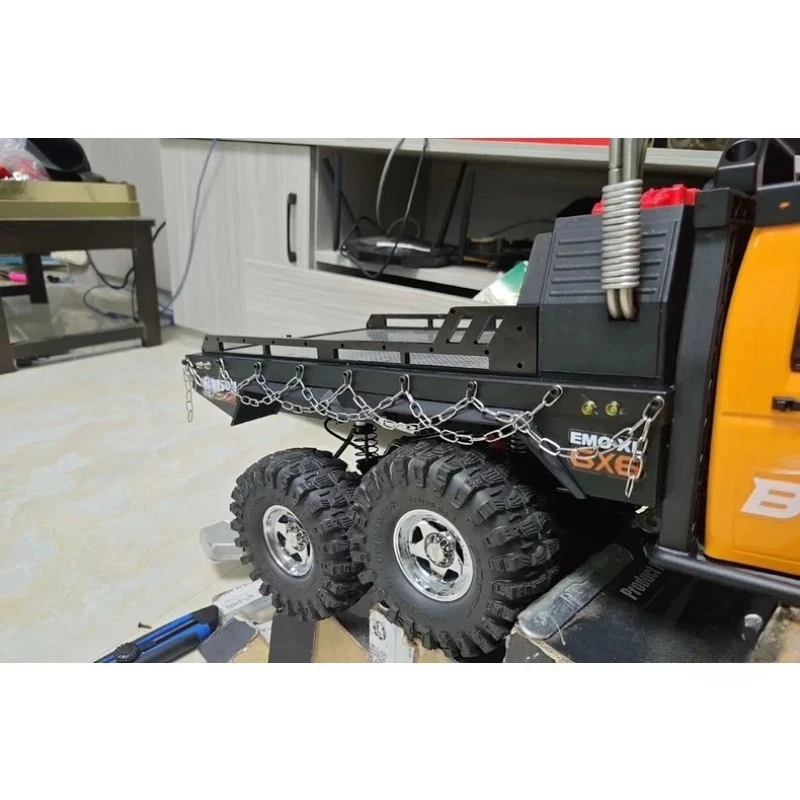 

Tailgate Side Fenders For CROSSRC EMO XL2 1/8 Scale RC Crawler Trailer Iron Material Upgrade Parts Damage-Free Installation