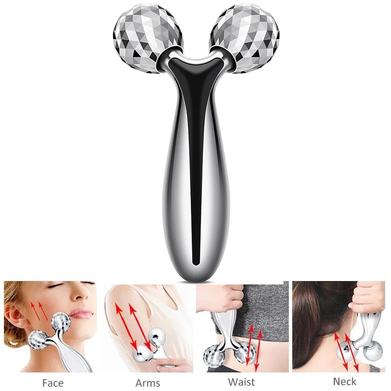 Hoge Kwaliteit Facial Schoonheid Apparaat Dikkere 3D Roller Massager Huid Verstevigende Dunne Gezicht 360 ° Draaibare Rimpel Remover Relax Massage