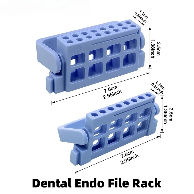 Dental Autoclavable Disinfection Record Times Endo Files Holder Box Instrument For Endodontic File Organize