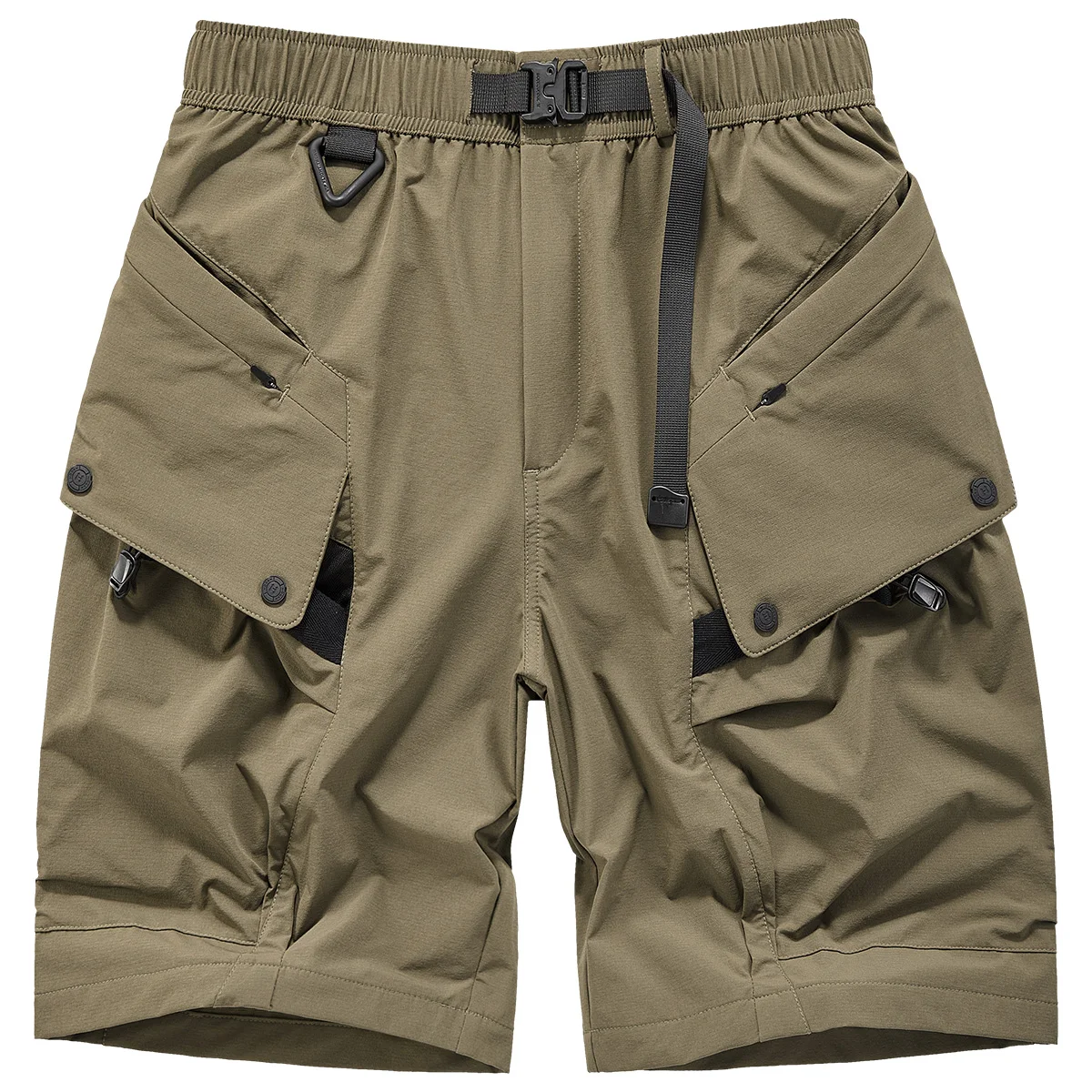 

Мужские функциональные спортивные брюки VIP American: модные, свободные, быстросохнущие, для активного отдыха, с патчворком, с пятью карманами, длиной до колена