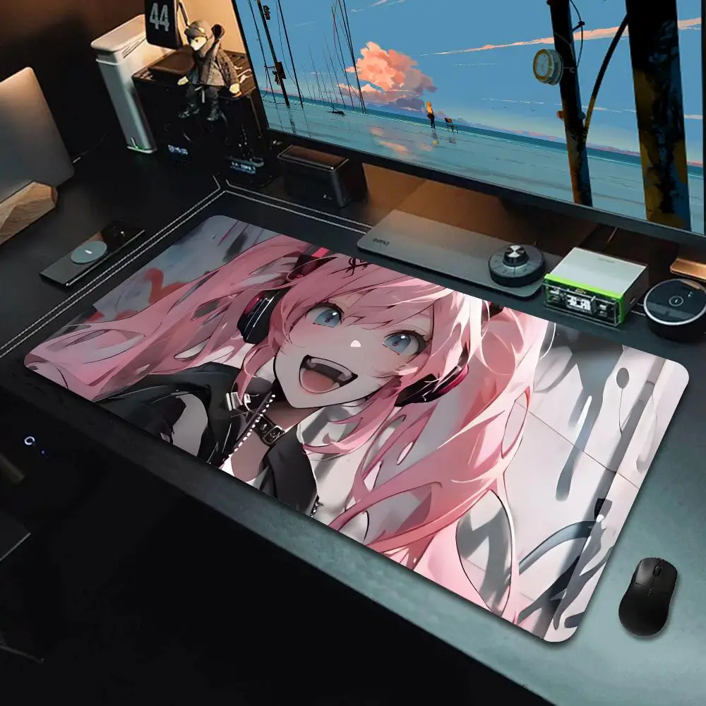 

Anime Girls Rubber Mouse Pad Kawaii Non-Slip Desk Mat Cute Large Gaming Mousepad Gamer HD Print Mouse Mat Game Keyboard Pads XXL