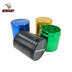 MERCURY High Quality Metal Tobacco Grass Grinder for Smoking Aluminum Alloy 4 Layers Spice Herb Crusher Smoke Accessories