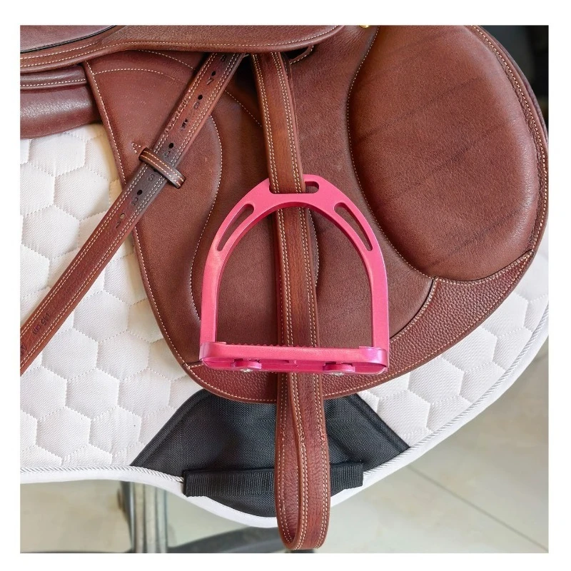 Stainless Steel Horse Stirrups Riding Accessories Equestrian Saddle Tack Outdoor