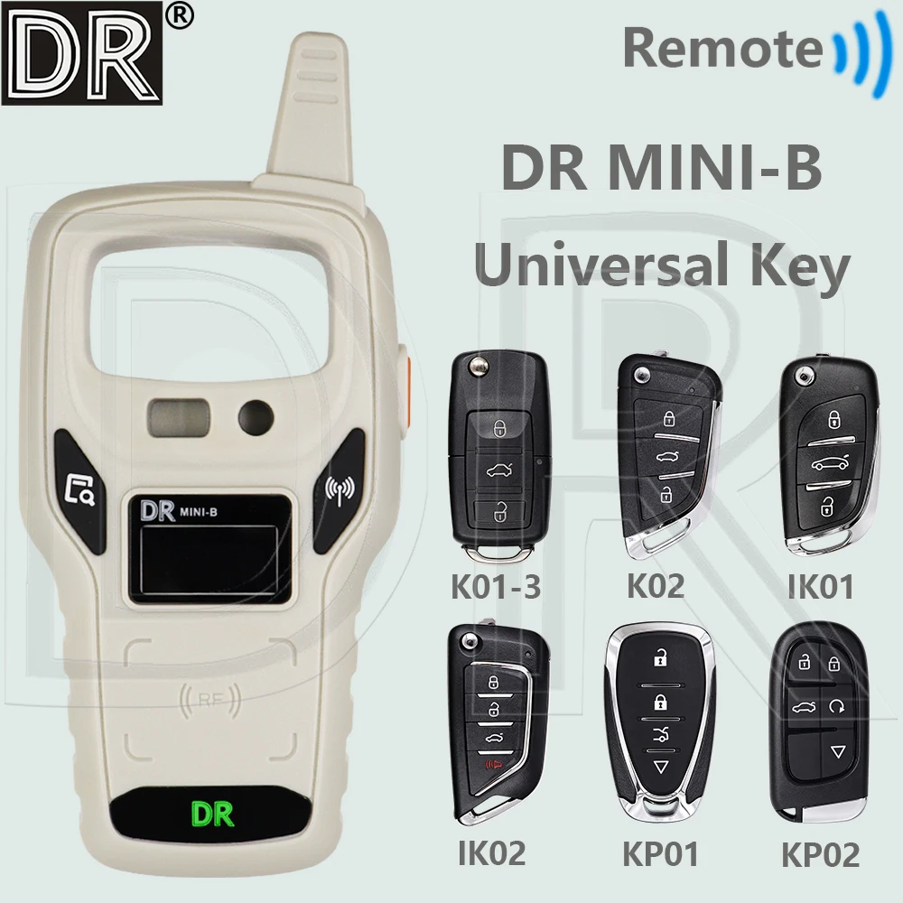 DR MINI-B Blank Car Key For Audi VW Fiat Hyundai Kia Peugeot Citroen Opel Jeep Dodge Chevrolet Renault Toyota Lexus Mitsubishi