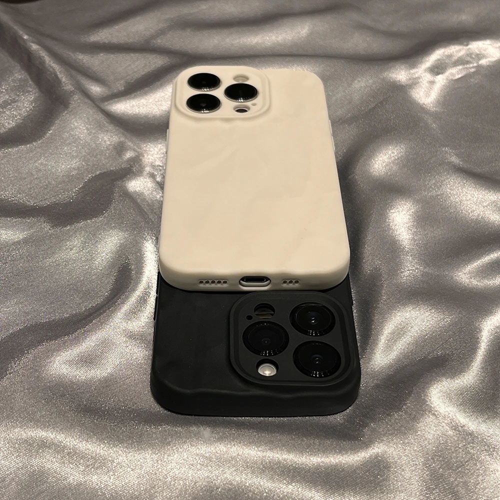 Miękkie etui na telefon z wzorem do iPhone'a 11 12 13 14 15 16 Pro Max X Xs XR Max Plus Candy Bumper Silicone Cover — zdjęcie 6
