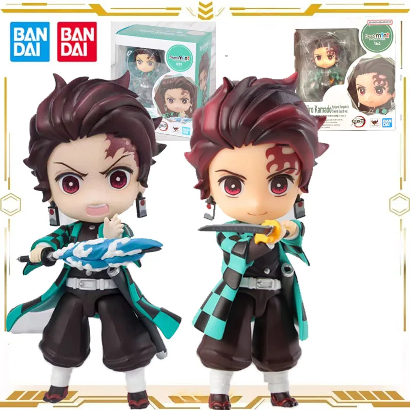 

Bandai Original Genuine Figuarts Mini Demon Slayer Kamado Tanjirou Action Figure Toys for Boys Girls Gift Collectible Ornaments