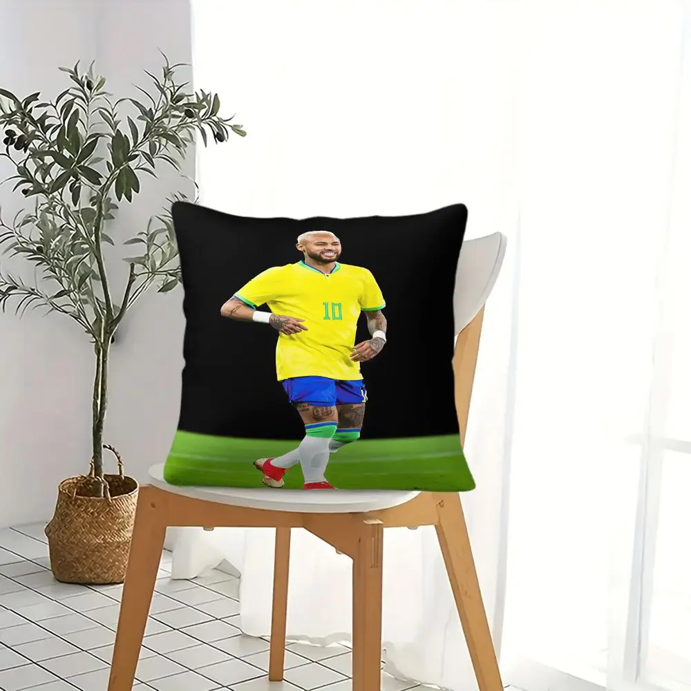 Yellow Jersey Print Throw Pillow Cushion Accent Pillow 45×45cm Includes Pillow Core Sports Fan Leisure Room Couch Cushion