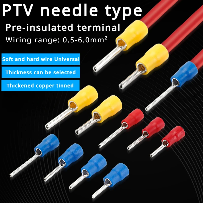 100Pcs 22-16AWG Ins…