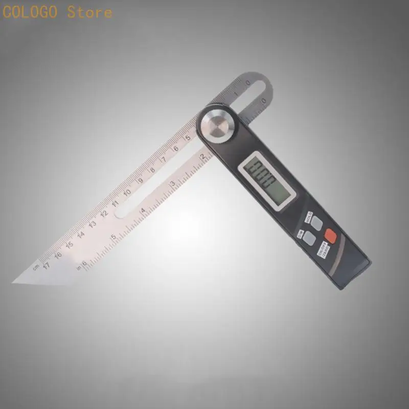 

360 Degree Digital Display Square Woodworking Measuring Ruler Protractor D0LD