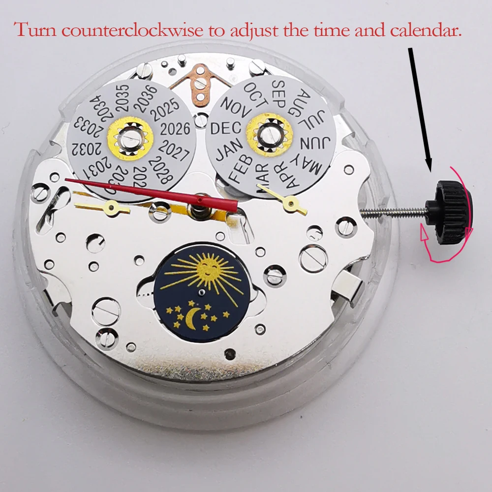 42mm Watch Accessories Stainless Steel Watch Case+Dial+Hands+ST1655 Movement image 5