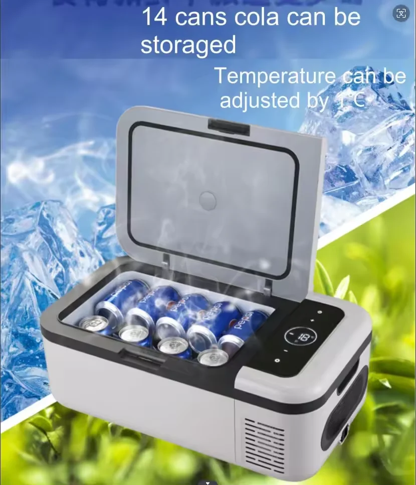 Rapid Cooling car fridge freezer cooler box 12v car fridge freezer portable camping 25 L car refrigerator