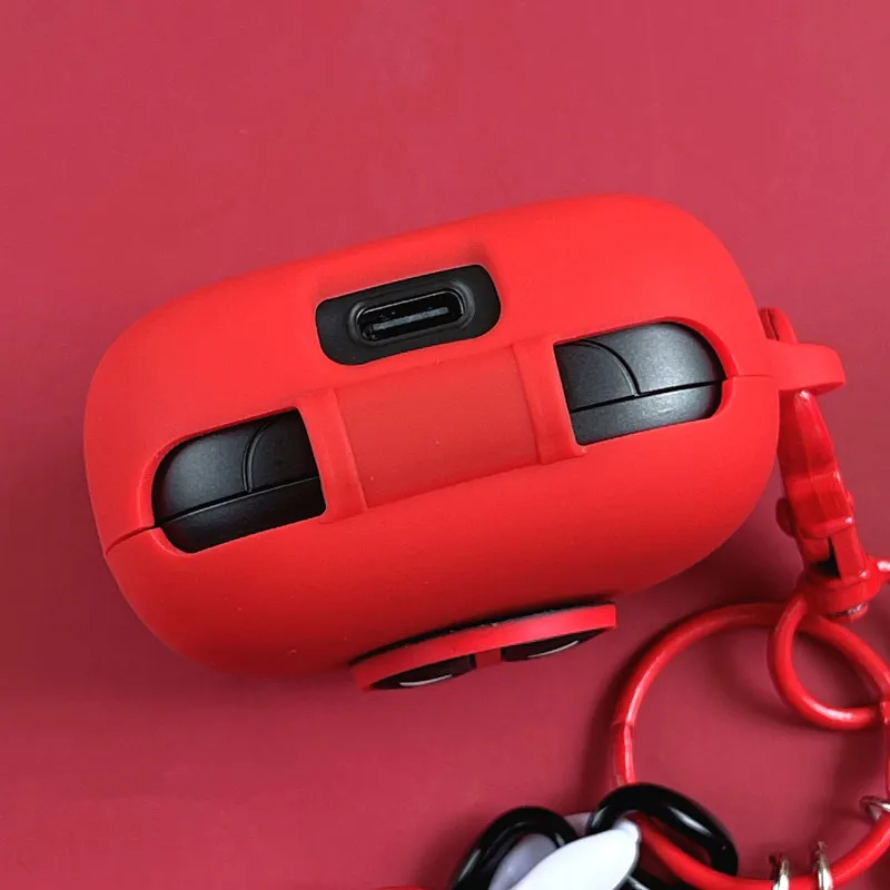 Мультяшный чехол для наушников JBL W300 TWS/LIVE PRO + Силиконовые беспроводные наушники защитный чехол для Live Free 2 с брелоком