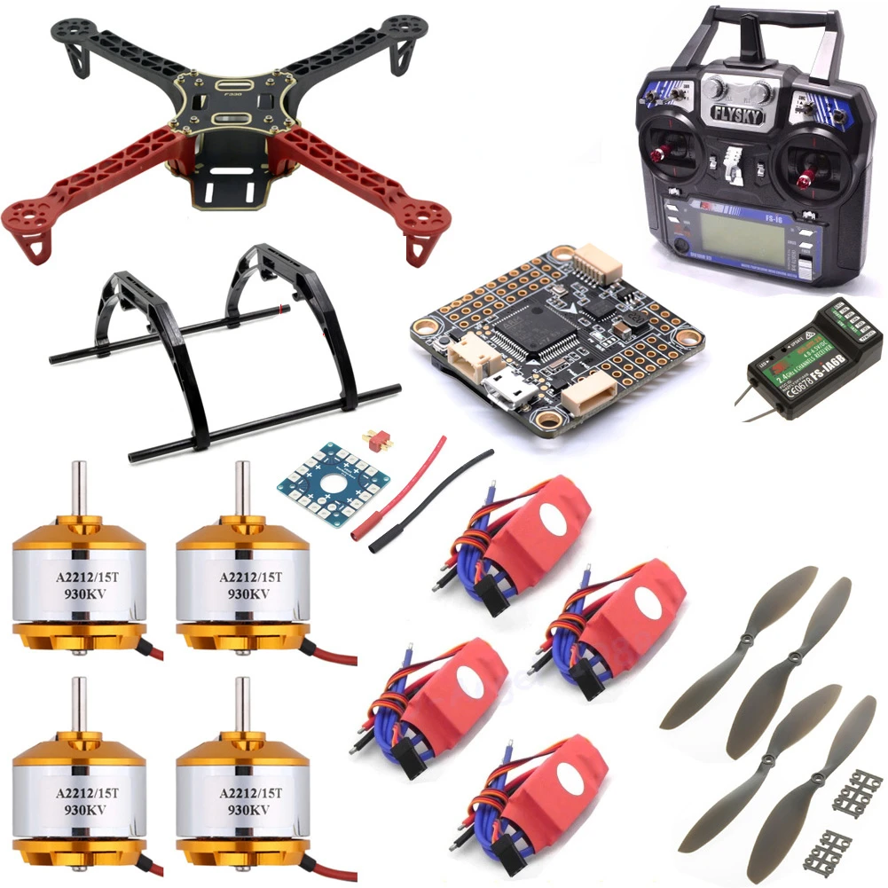 F330 PCB zestaw ze szkieletem F4 kontroler lotu pokładzie XXD A2212 930KV silnik 20A Simonk ESC 8038 rekwizyty dla zdalnie sterowany Quadcopter