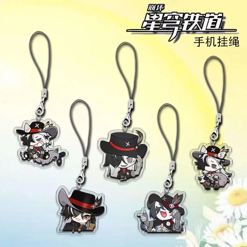 Boothill for Mobile Phone Strap Anime Honkai Star Rail Lanyard for IPhone Fashion Creative Game Mobile Phone Straps Hang Rope