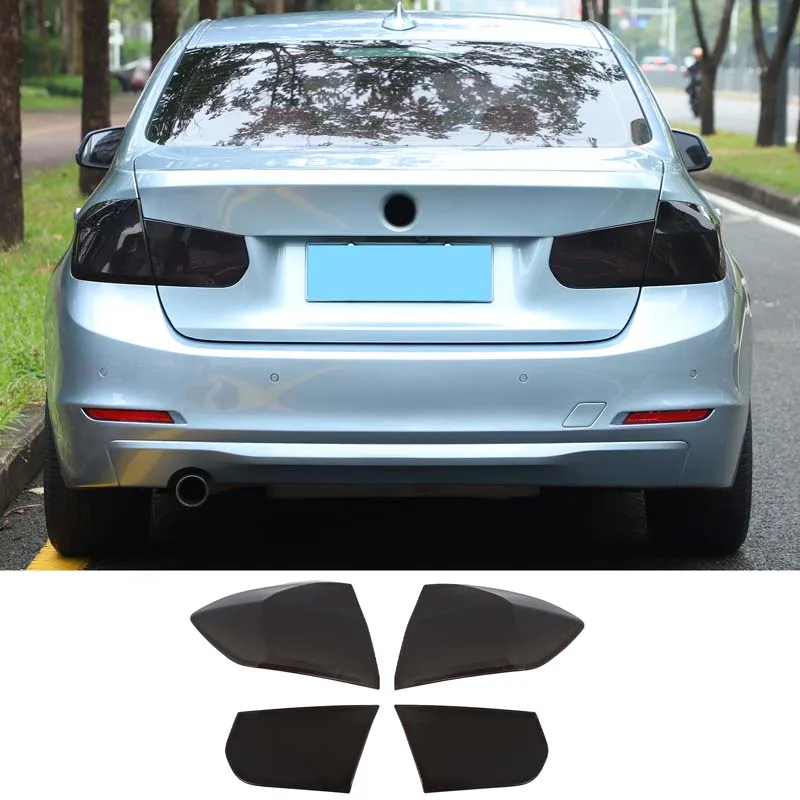 

For 13-15 BMW 3 Series F30 F35/14-15 BMW M3 F80 Car Taillights Smoked Black Shell ABS Transparent Gray Car Accessories