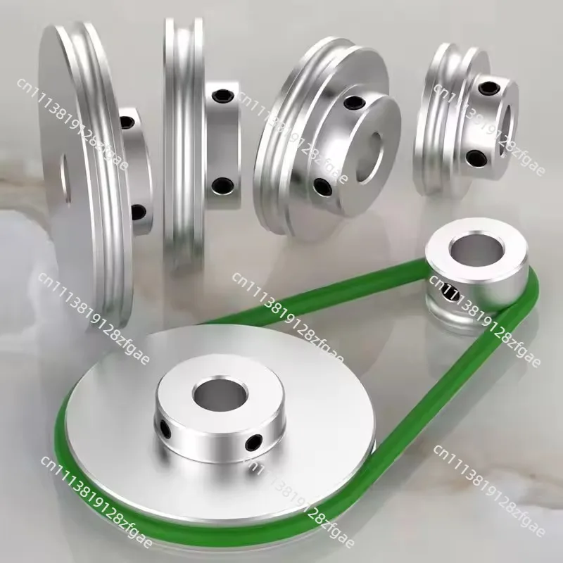 Aluminum Alloy Single Groove Pulley R2U Small Motor  Pulley, Single Groove, Pulley Diameter 20/30/40/50mm High Quality 1PCS