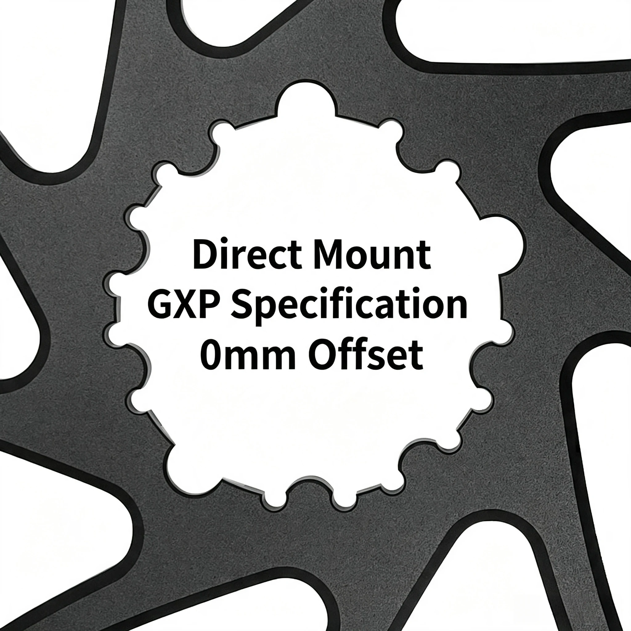 AKANTOR XT Hollowtech MTB Kurbelgarnitur 104 BCD 170mm Fahrradkurbelarm 34-40T Kettenblatt 9-12-Gang Mountainbike Kurbelsatz – Detail 14