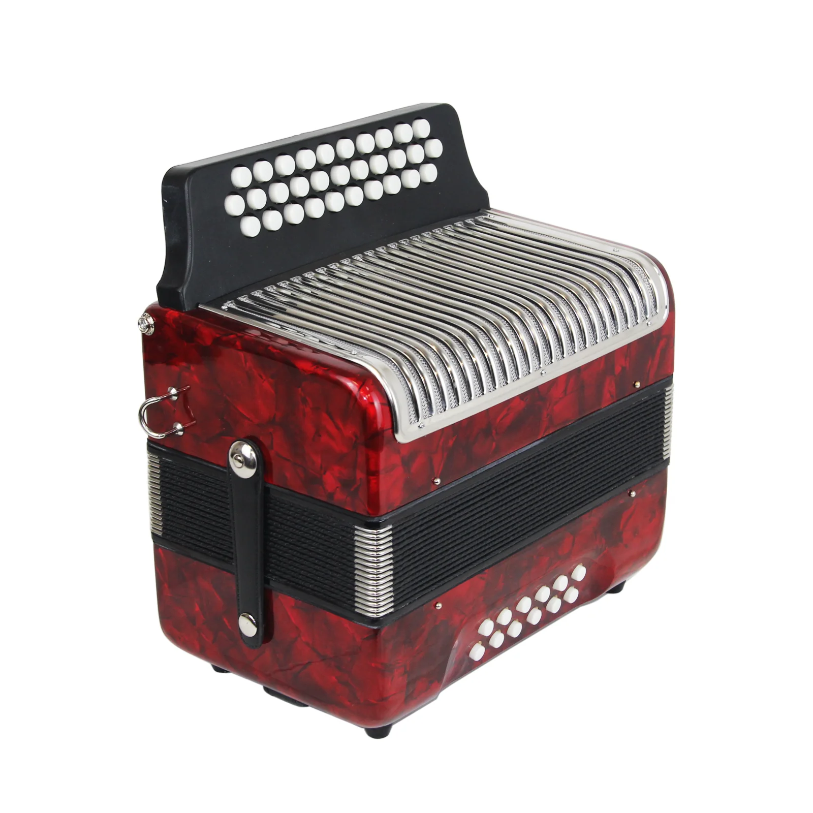 New 31 Button 12 Bass Diatonic Button Accordion Beginner Starter Button Accordion