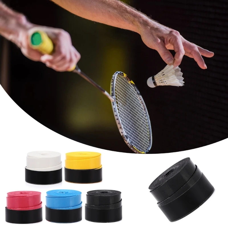 10Pcs Tennis Grip Head Overgrips AntiSlip Tennis Rackets Grip AntiSkid Sweat Tape for Tennis, Squash and Badmintons Dropshipping