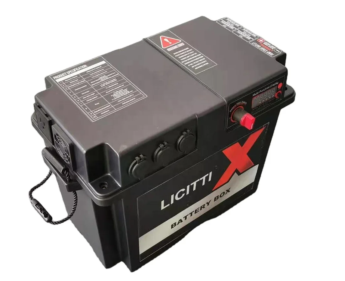 

ABS+PC 24v Battery Protective Box Plastic Lithium Battery Box 24v