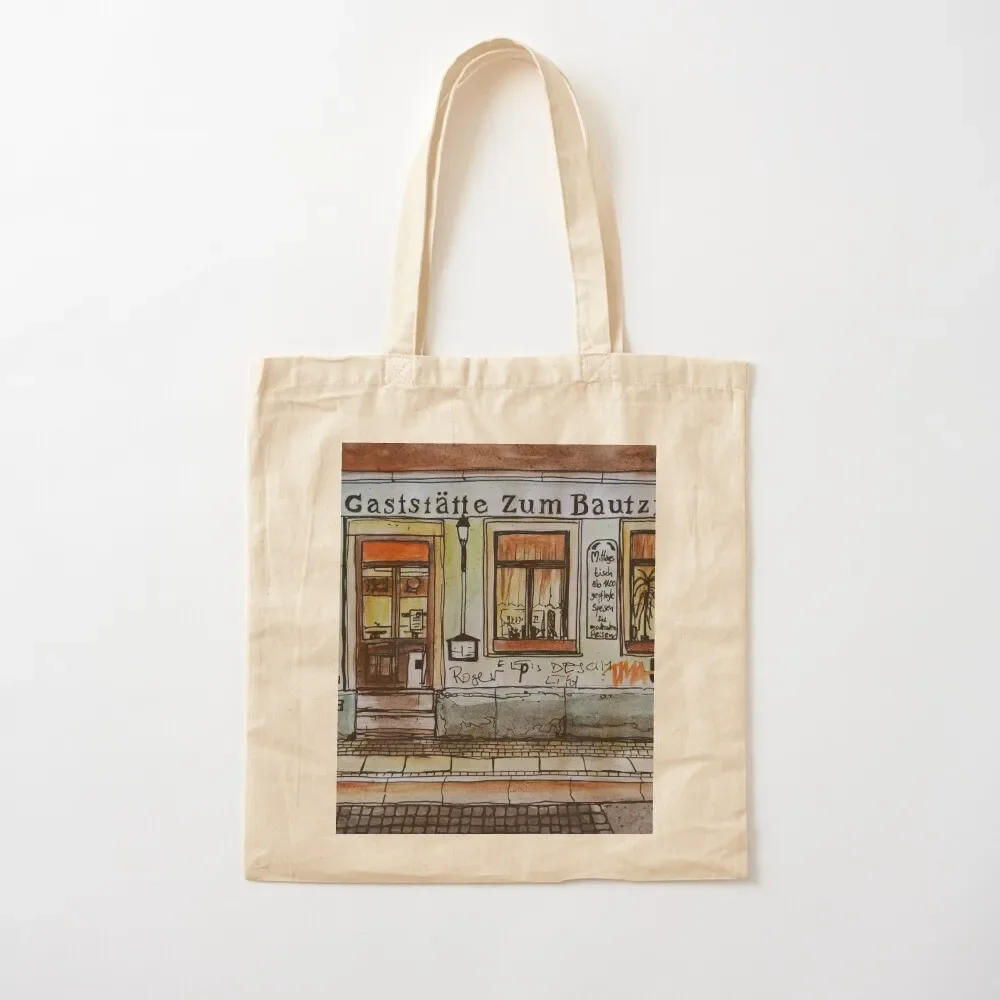 

Restaurant in Dresden Neustadt Tote Bag Women's handbag Women's shopping bag Tote Bag