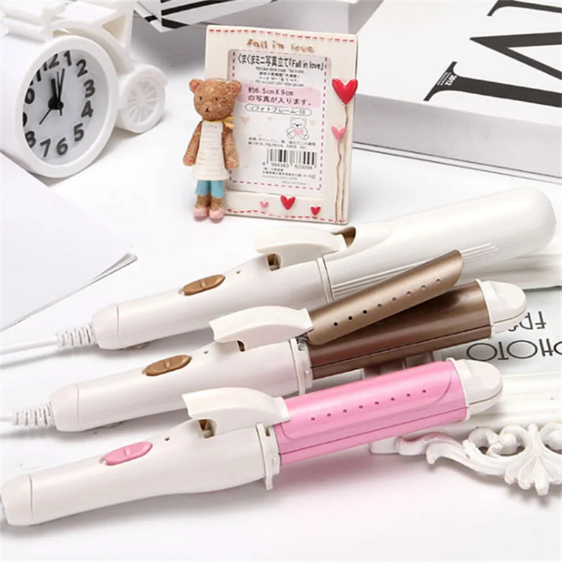 متعددة الوظائف 3 في 1 الذهب السيراميك مكواة تجعيد الشعر مموج الشعر المهنية أدوات تصفيف الشعر مكواة فرد الشعر ساخنة الأسطوانة #2