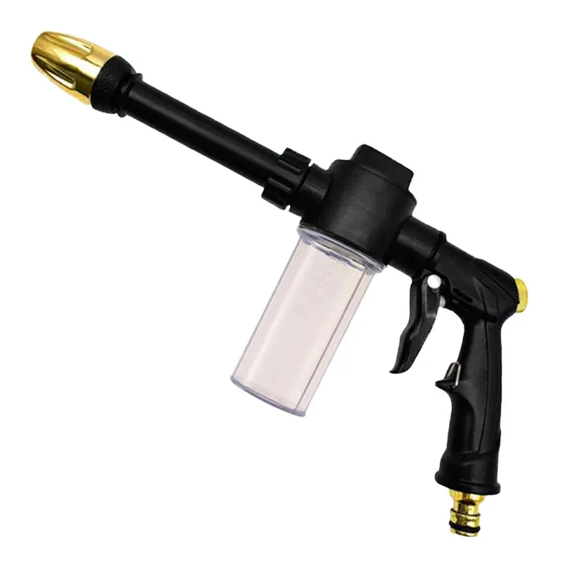 High Pressure Car Washing Water Gun Long Rod Nozzle Garden Hose Nozzle Multi-Function Watering Tool Powerful Car Cleaning Tool