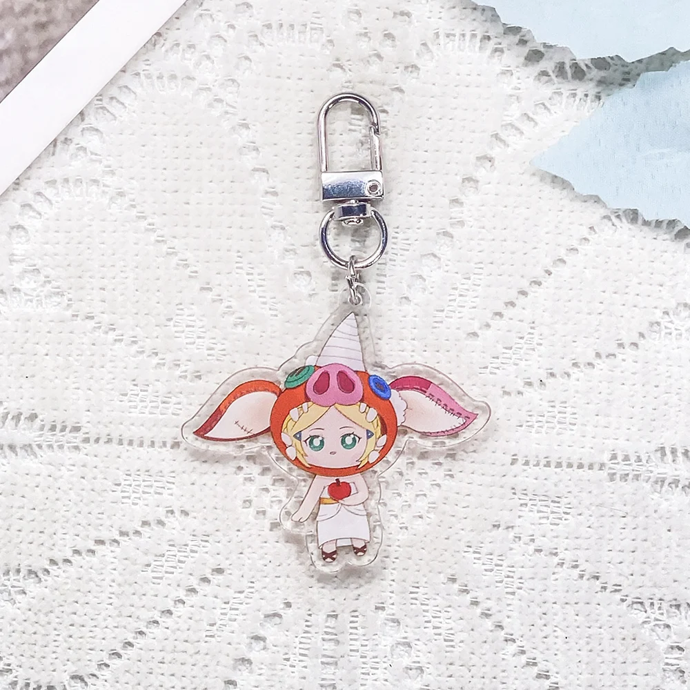 1/9Pcs Game The Legend of Zelda Keychain Acrylic Keyrings Bag Charms Cute Backpack Pendant Funny Prop Decoration Friends Gifts