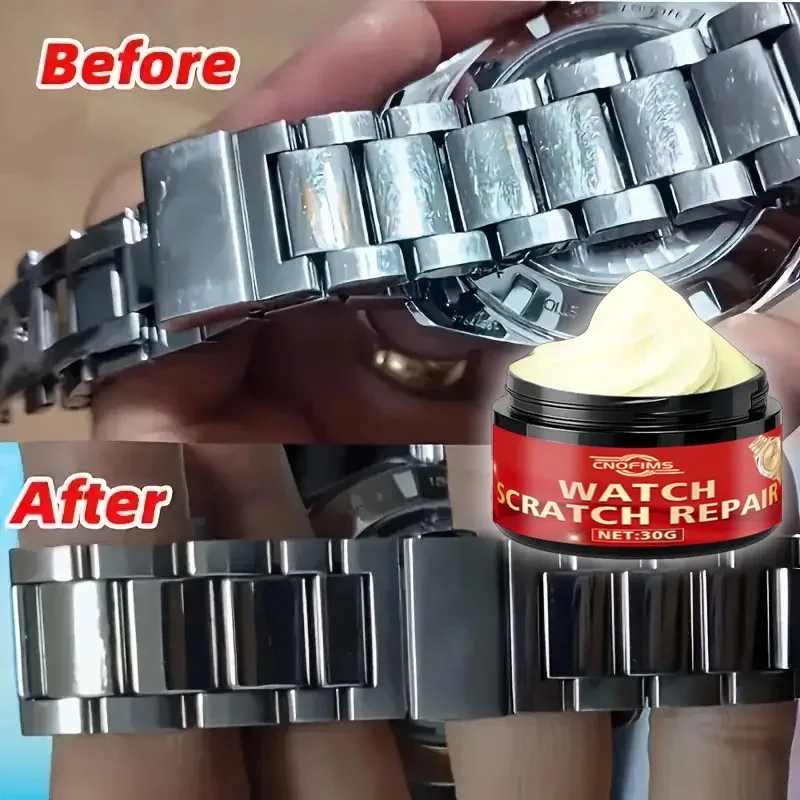 Watch and Jewelry Polishing Paste Scratch Repair Cream for Stainless Steel Frame Band and Metal Surfaces
