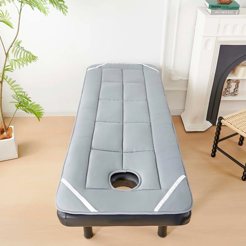 Thickened Bed Cushion For Beauty Mattress Anti Slip Thickened And Warm Mattress With Face Hole For Beauty Salon Massage Bed