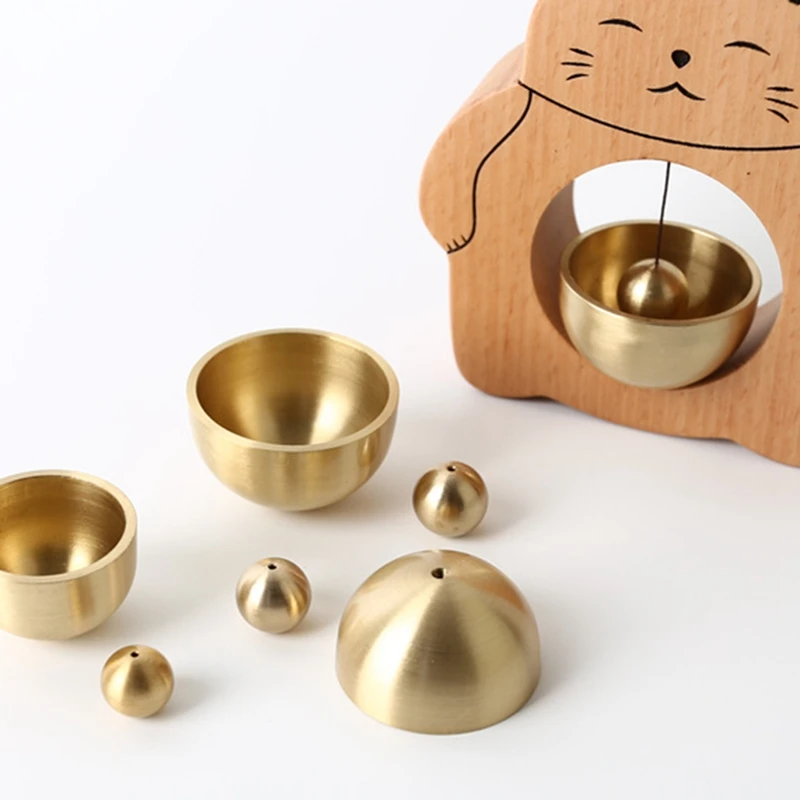 Doppleamine Bell Bell Accessoires Koelkast Bel Vervanging Onderdelen Japanse Stijl Houten Bel Bel Bel Bel