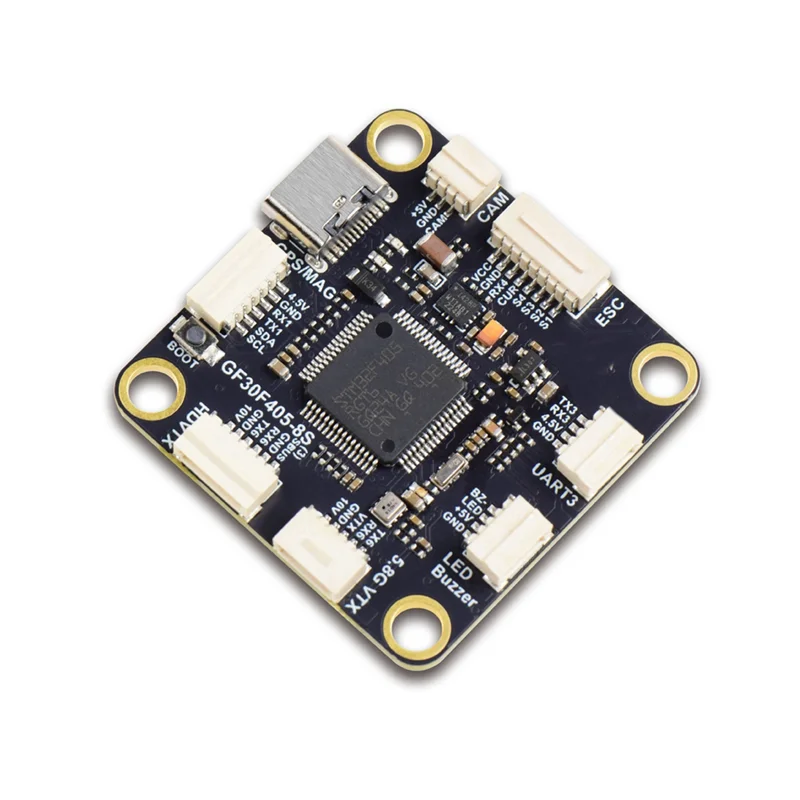 BNVN-GF30F405 Flight Controller With ICM42688P 3-8S Lipo Input Signal Dshot 30.5Mmx4mm For Long Range FPV Drone