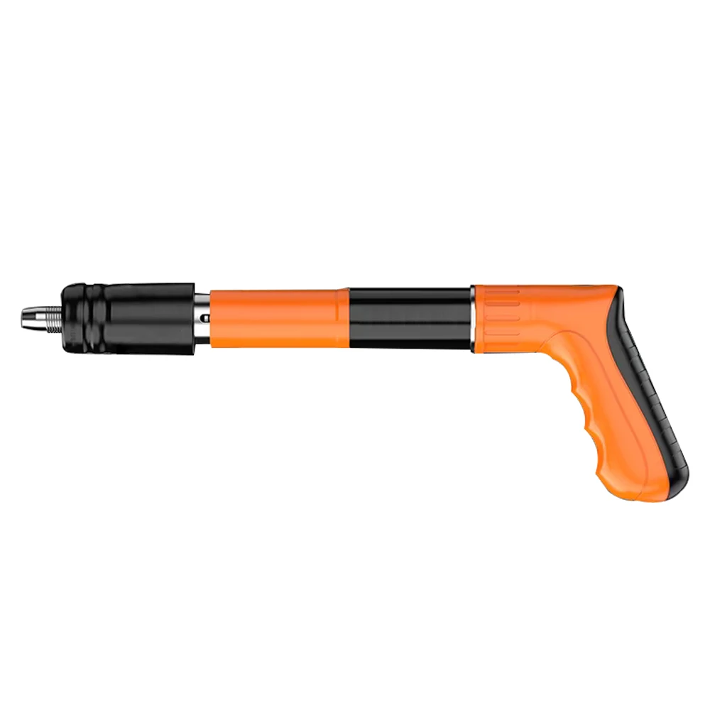 Rivet Gun Tools Steel Nail Gun Silencing Wall Fastener Manual Air Nailer Adjustable Anchor Wire Slotting Device Metalworking