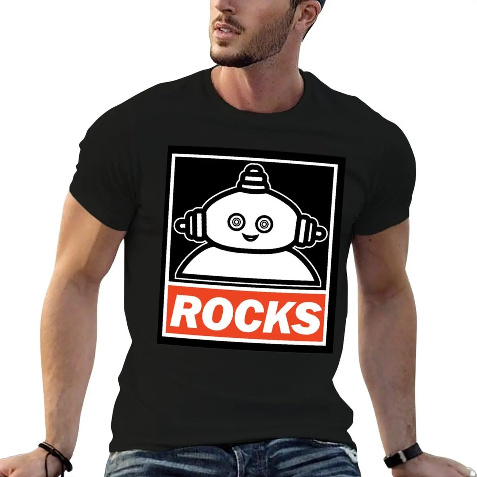 

Makka Pakka - Rocks T-Shirt men t shirt cotton 100% t shirt men 100% cotton luxury brand T-Shirt
