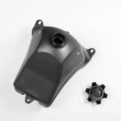 Motorcycle 3L Plastic Petrol Gas Fuel Tanks with Tank Cap For 125CC 140cc 250cc Apollo Orion Pit Dirt Bike Black