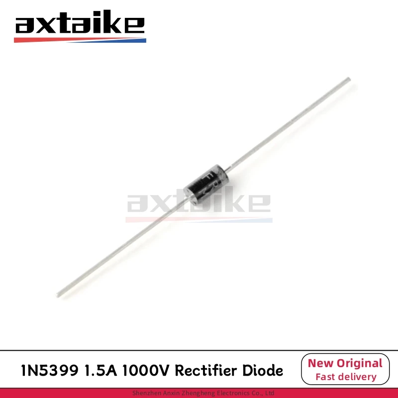 

50PCS 1N5399 IN5399 DO-15 1.5A 1000V 1KV DIP 5399 Rectifier Diode