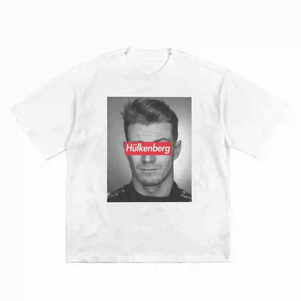 Nico Hulkenberg Photo Short Sleeve Tee 100% Cotton T-Shirt