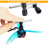 Portable High Quality Alloy M5 Screw Wrench Propeller Quick Release Tool T-Socket for RC Drone FPV Brushless Motor 2205/2207