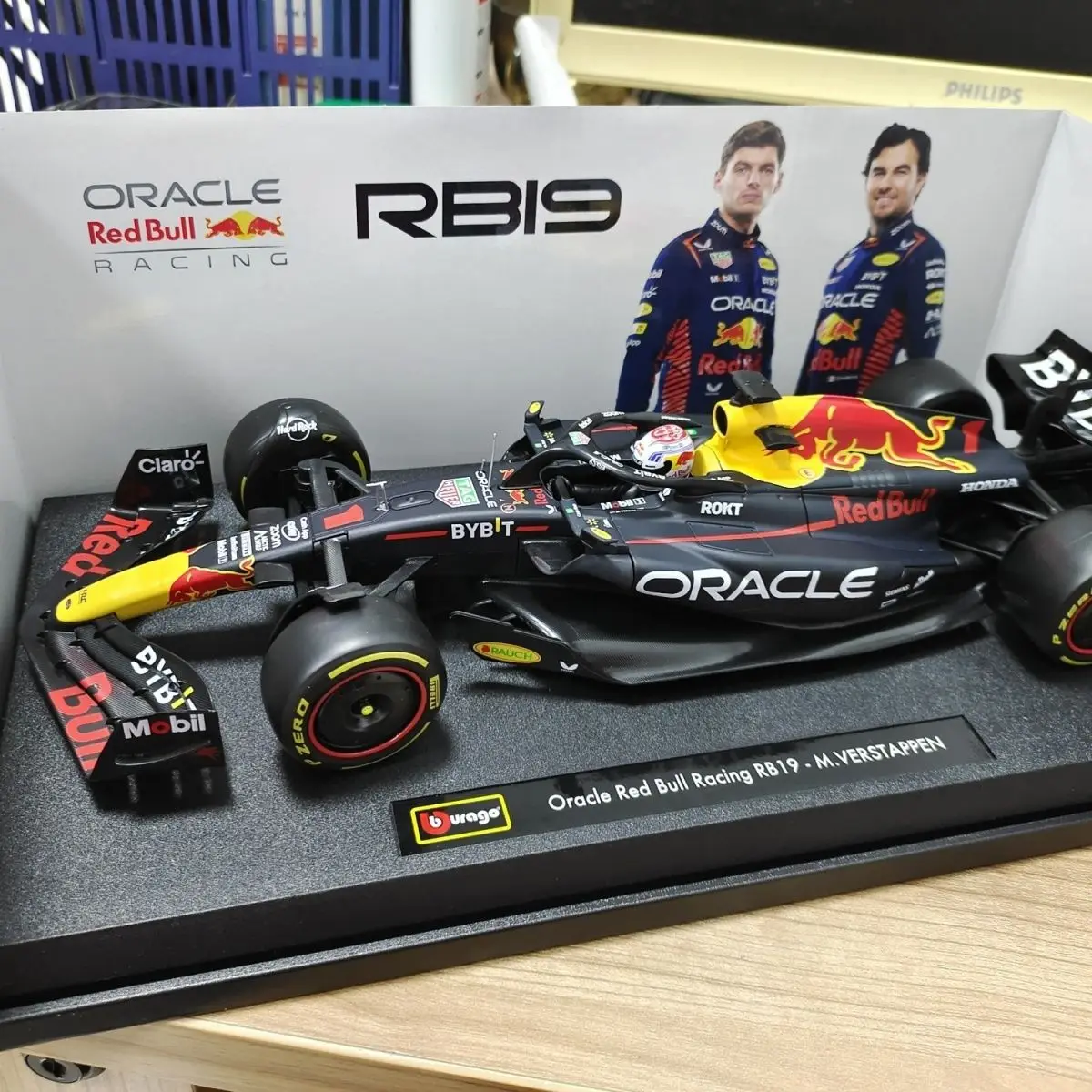 

New Bimigo 1/18 Red Bull RB19 Formula F1 Simulation Alloy Car Model Racing Model Ornament Gift