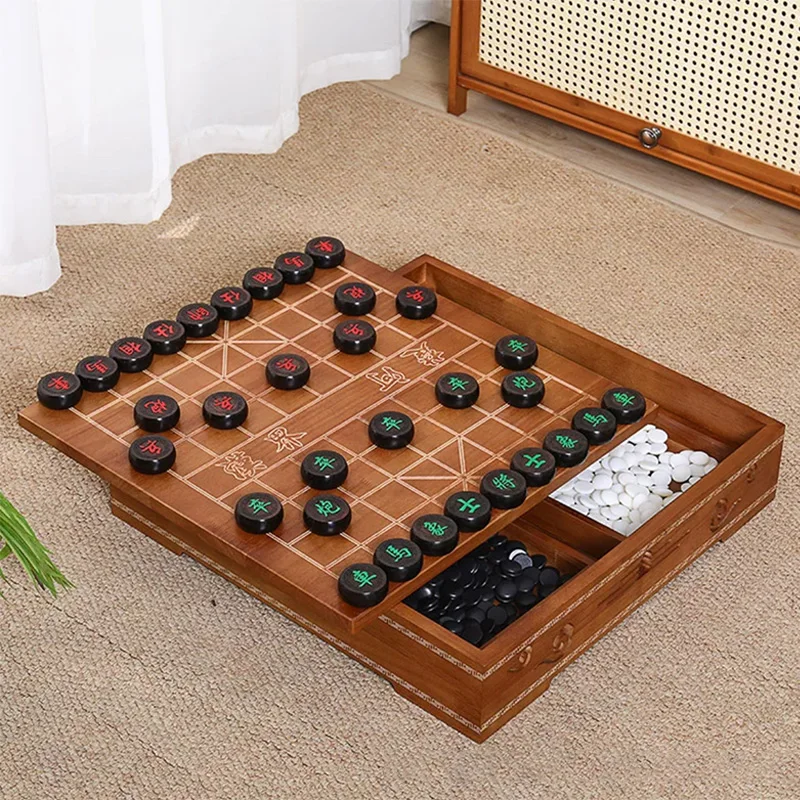 

Chinese Board Games Unusual Chess Professional Table Wooden Gift Historical Chess Tournament Souvenir Jeux Entertainment