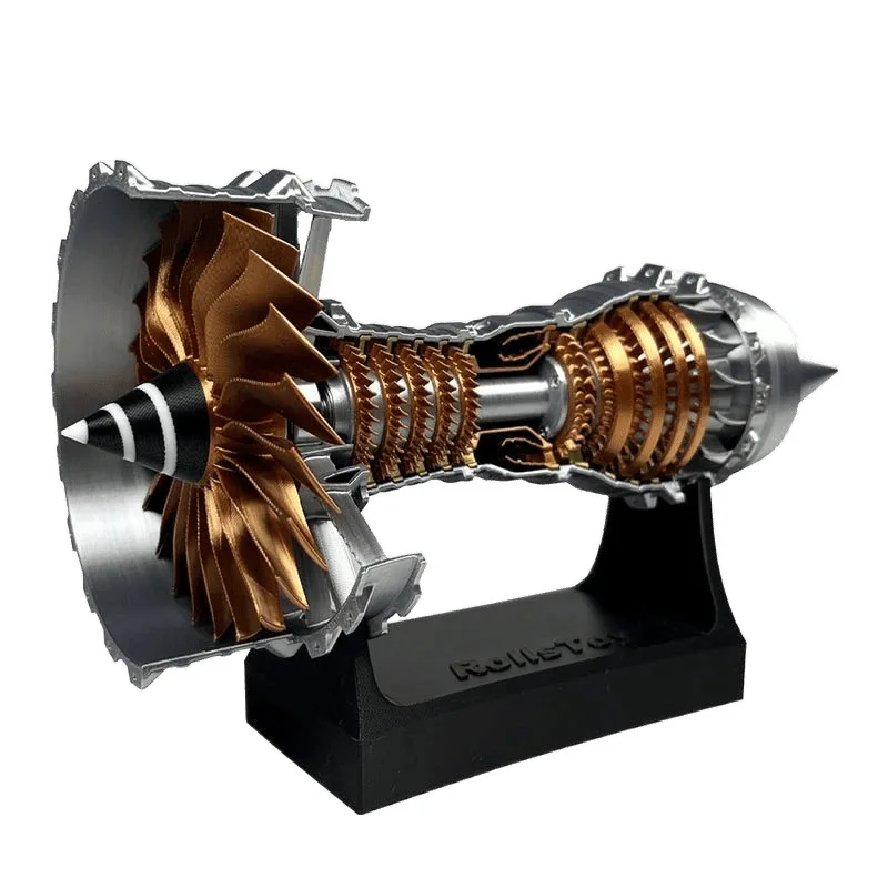 

Aviation Turbofan Engine Model Electric Handmade Aircraft Engine Ornament Toy