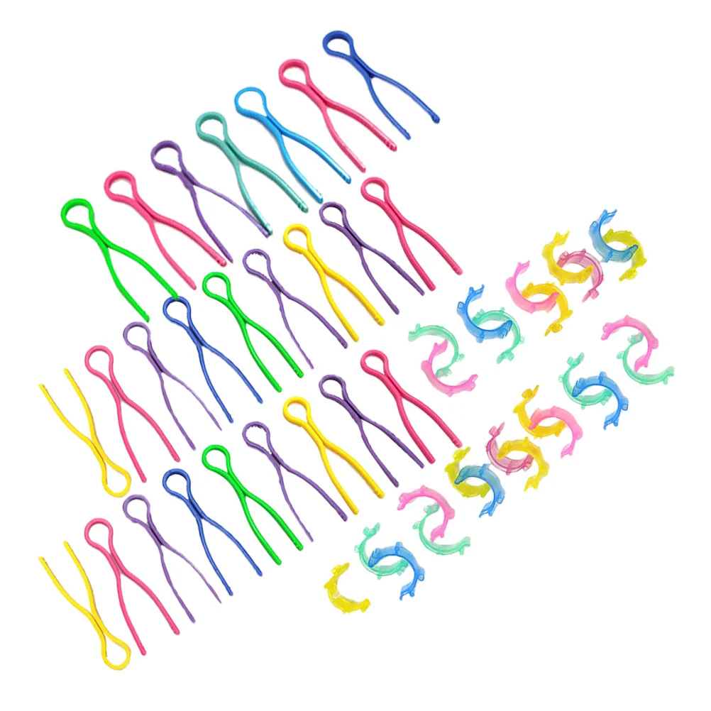 1 مجموعة حامل بكرة مشبك من البلاستيك أداة الخياطة اكسسوارات ماكينة خياطة بكرة مشبك ثابت الموضوع المنظم اللحف الإمدادات