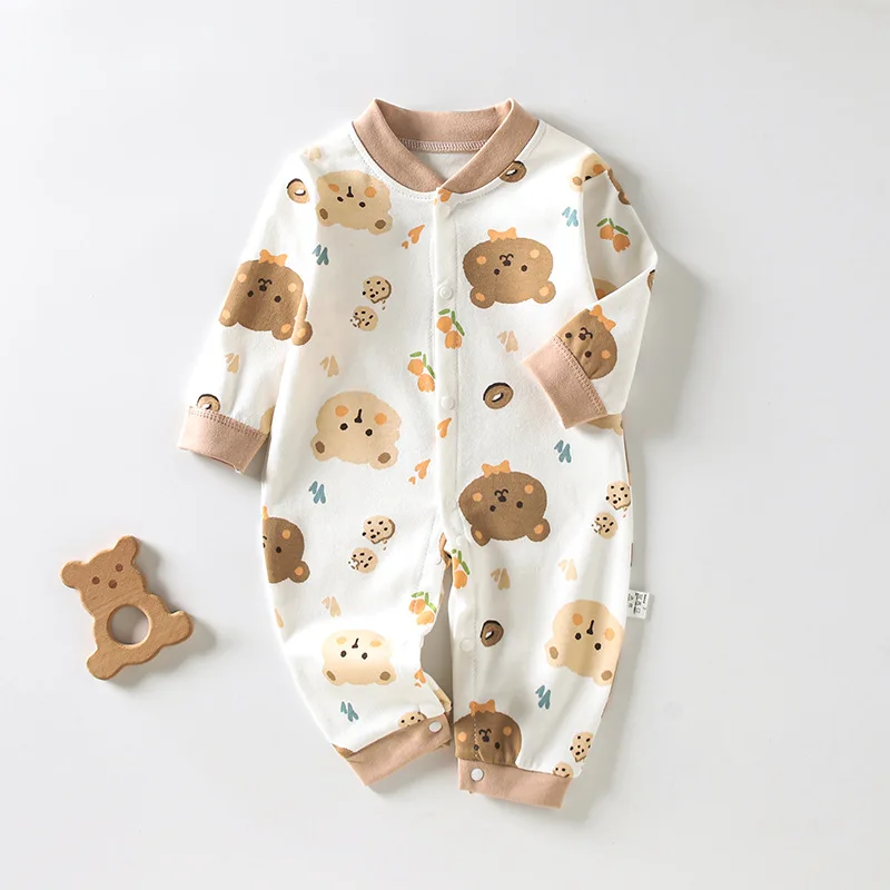 

Summer Long sleeve romper baby girl and boy clothes 0 -12 months Babies costume Baby Clothes Cartoon Cute jumpsuits