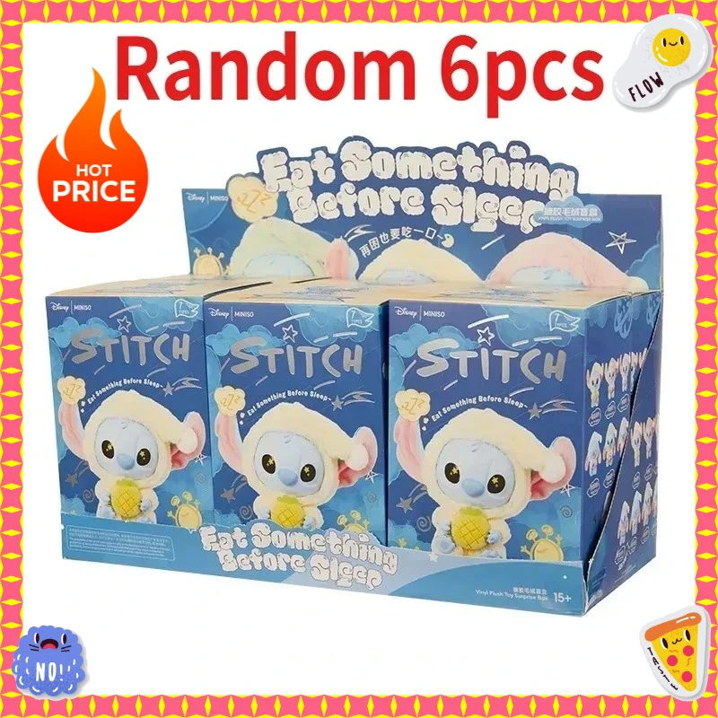 

ГОРЯЧАЯ игрушка Диснея, слепая коробка, подарок для взрослых, сумка Nwe Disney, стежка, ешь, некоторые вещи перед сном, серия, виниловая подвеска, милая кукла, загадочная коробка