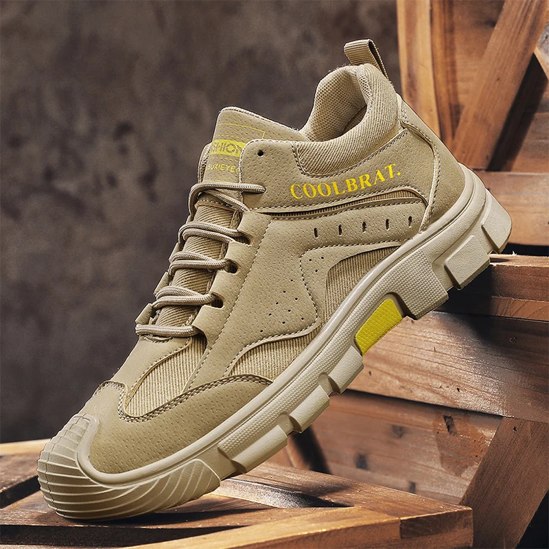 Outdoor Shoes for Men Anti Slip Hiking Shoes Breathable Design Durable Outdoor City Adventure Shoes Suitable Mountaineering 2025