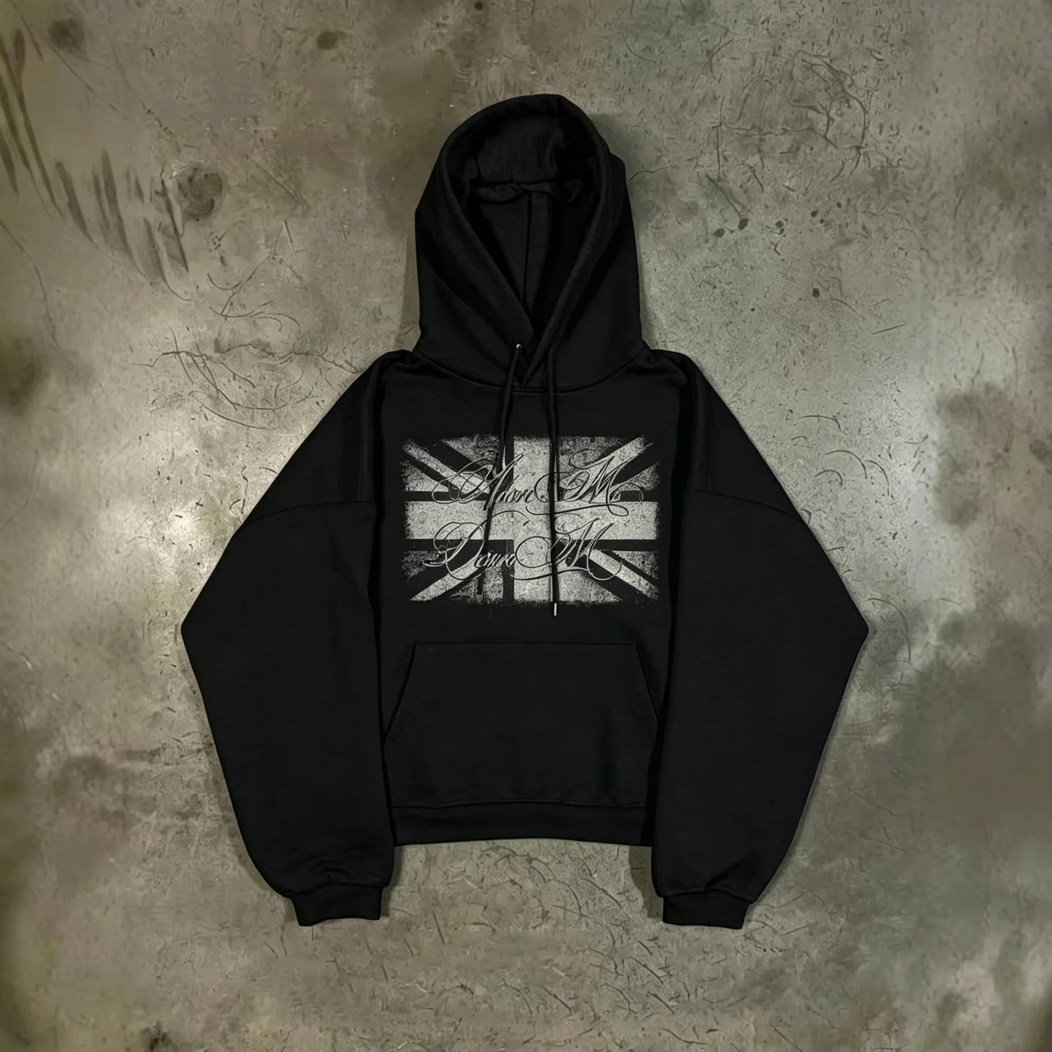 Herren Damen Retro Streetwear Grafik-Hoodie Oversized Pullover Geometrisches Muster Langarm Freizeit-Oberteil in Verschiedenen Farben Erhältlich – Detail 3
